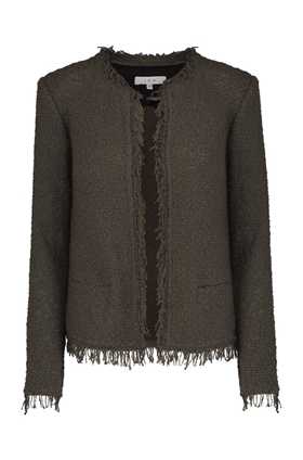 IRO Shavani Jacket in Dark Khaki