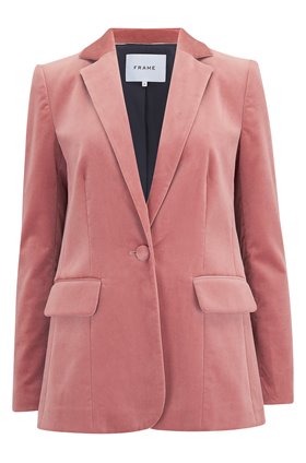 Frame Classic Blazer in Old Rose