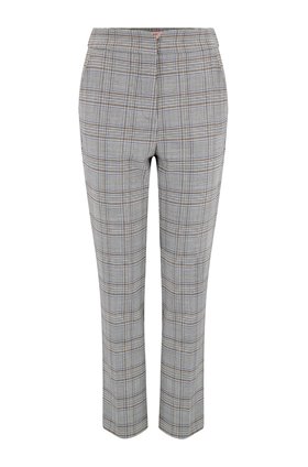 Tailored by Rebecca Taylor Trouser in Plaid Suiting
