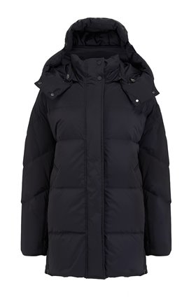 Woolrich Aurora Coat in Black