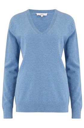 Vince Weekend V Neck in H Azurite
