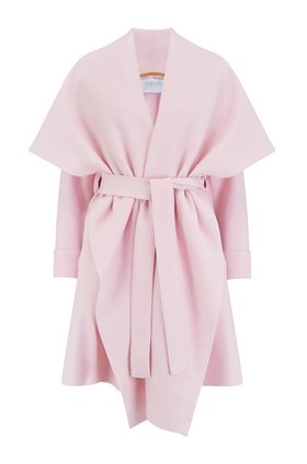 Harris Wharf London Blanket Coat in Blush