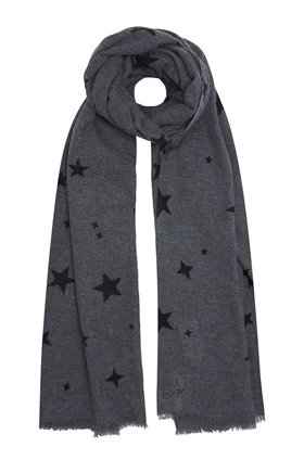 DOUCE GLOIRE KAYOKO SCARF IN CHARCOAL