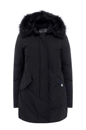 Woolrich SHEARLING ARTIC PARKA in black