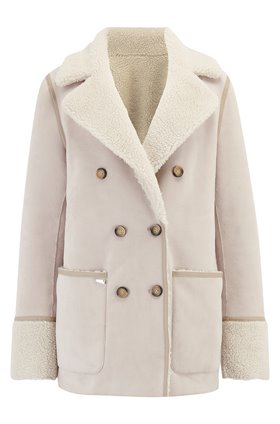 Urbancode Siris coat in Stone