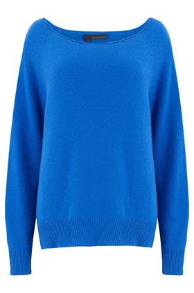 360 Sweater Jolene Jumper in Electric Blue