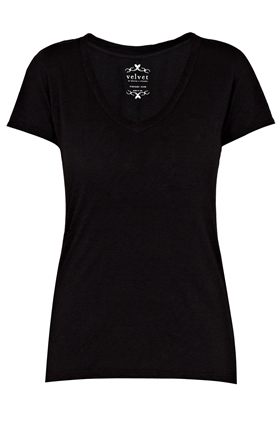Lilith tee in Black