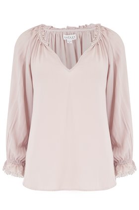 Velvet MADILYN TOP IN BISQUE