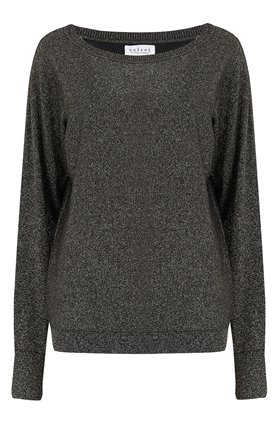 Velvet ABRIL JUMPER IN BLACK/GOLD