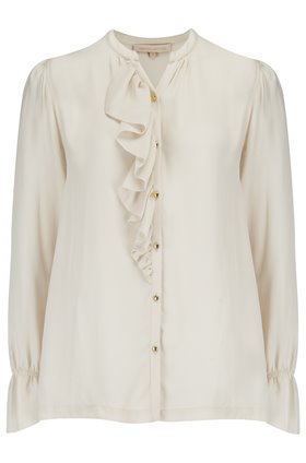 Vanessa Bruno MADISON RUFFLE BLOUSE IN CRÈME