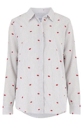 Rails TAYLOR SHIRT IN FLOCKED KISSES
