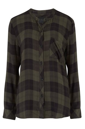 Rails ALLISON BLOUSE IN OLIVE EBONY