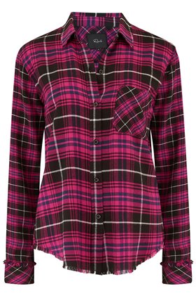 Rails BROCK TOP IN FUSCHIA, BLACK AND NAVY