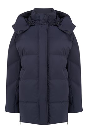 aurora jacket in melton blue
