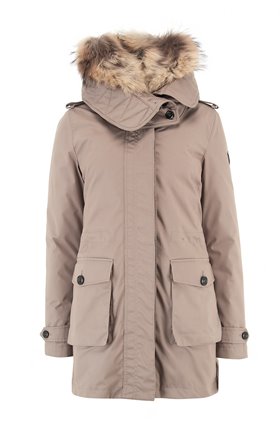 Woolrich Scarlett Jacket in Coffee Liqueur