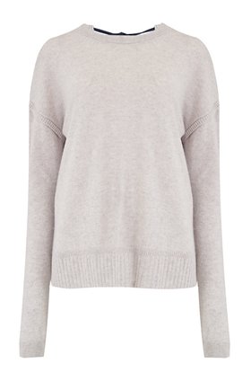 Duffy Tie Back Jumper in Agate and Cosmos