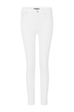 Citizens of Humanity Cara High Rise Cigarette Jean in Optic White