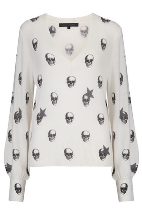 360 Sweater JAMIE SKULL AND STARS JUMPER