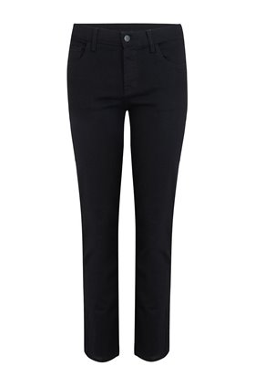 J Brand Jeans ADELE MID RISE STRAIGHT JEAN IN VESPER NOIR