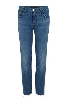 J Brand Jeans ADELE MID RISE STRAIGHT JEAN IN SORORITY RAZE