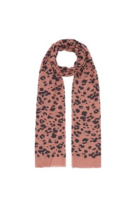 Lily & Lionel ROSE LEOPARD SCARF
