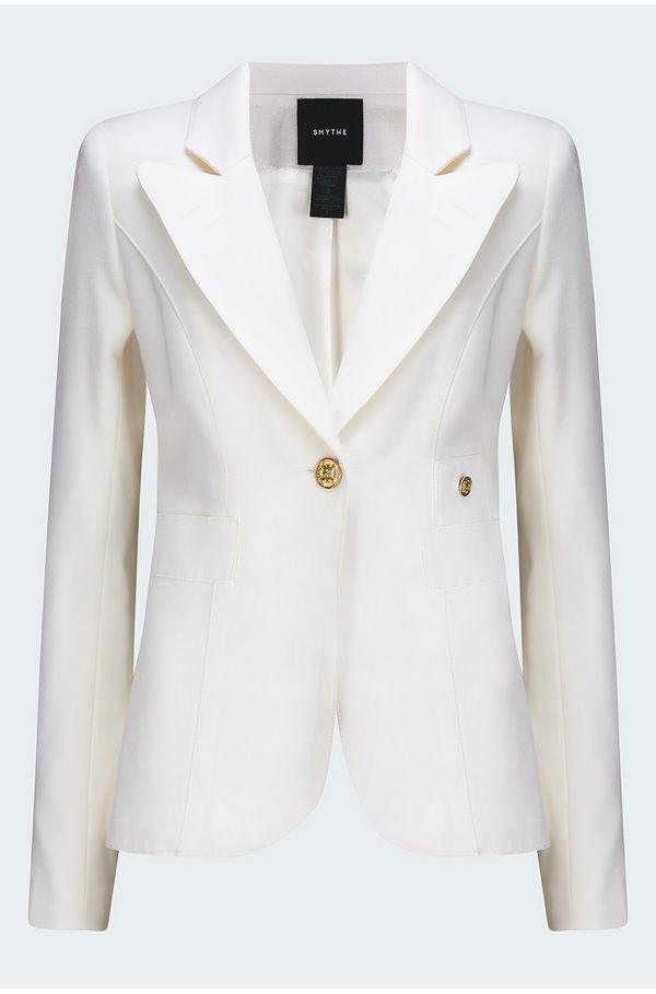 Smythe - Classic Duchess Blazer In Ivory