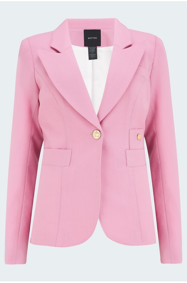 Smythe - Classic Duchess Blazer In Rethink Pink