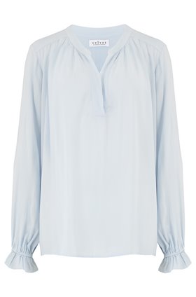 Velvet MARLENA BLOUSE IN STREAM