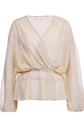 IRO MARYLE TOP IN BEIGE
