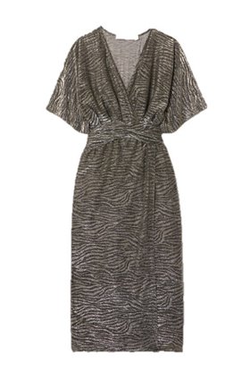 IRO VOLSUN DRESS IN DARK GREY