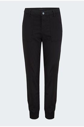 arkin zip jogger in black