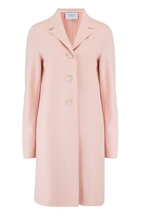 BOXY COAT IN PASTEL PINK