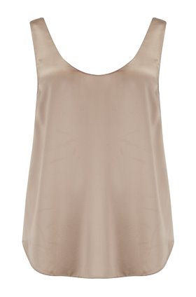 SATIN TANK IN SAND DOLLAR