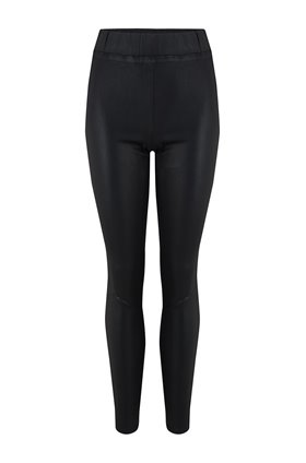 rochelle black coated jean