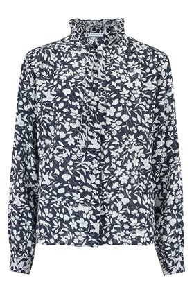 Devon Shirt in Navy Blossom
