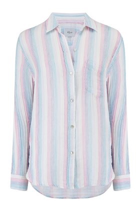 ELLIS SHIRT IN IRIS STRIPE