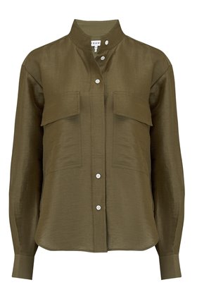 clean safari shirt in washed od