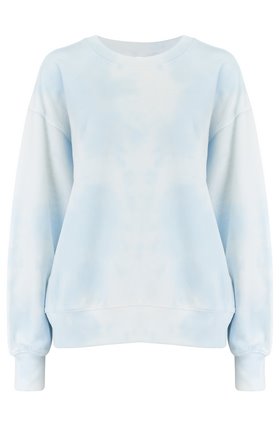 KELSEY TIE DYE TOP IN BLUE