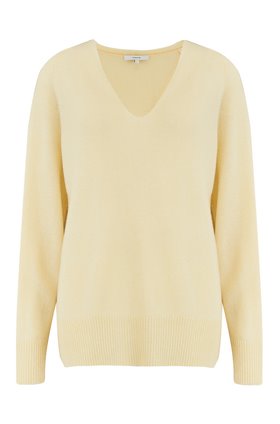 MARLED V-NECK JUMPER IN SOLARIA