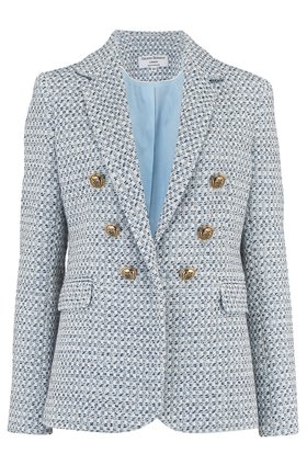 CARINE JACKET IN LIGHT BLUE