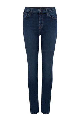 J Brand Jeans Ruby High-Rise Cigarette Jean in Reprise (30 Inch Inseam)