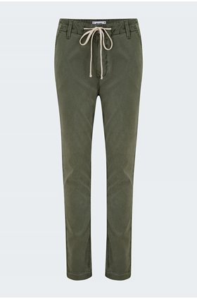 christy trouser in vintage coastal green