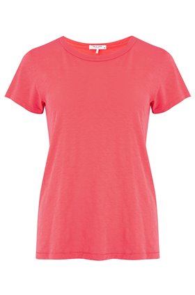 the tee in bright pink