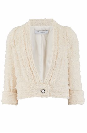 caden jacket in ecru