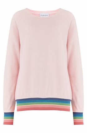 mexican wave sweatshirt in blossom