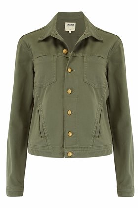 celine jacket in juniper
