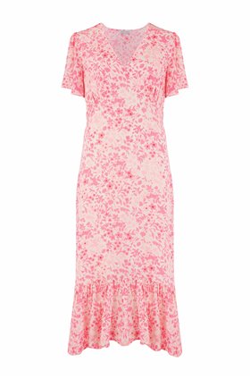 exclusive trixie dress in pink floral