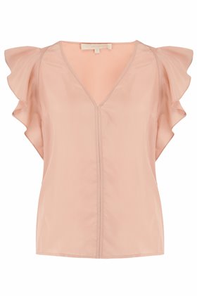 neho sleeveless top in poudre