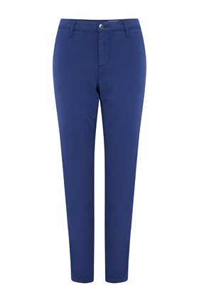 the caden trouser in bright indigo