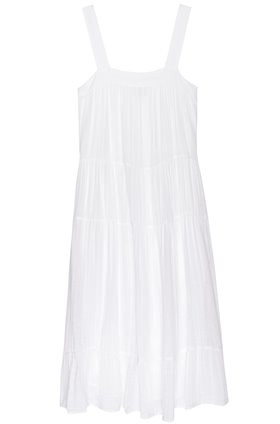 amaya dress in white